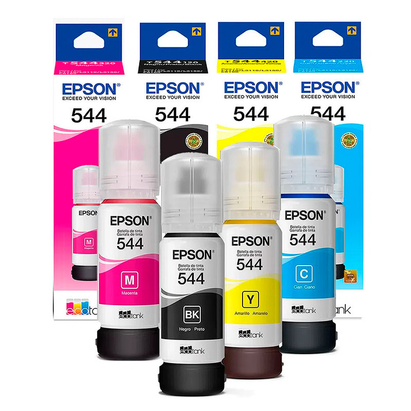 BOTELLA TINTA EPSON 544 ORIGINALES