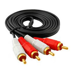 CABLE RCA 2x2 GOLD 1.8M