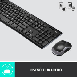 COMBO TECLADO Y MOUSE LOGITECH MK270 INALÁMBRICO | Samtecno