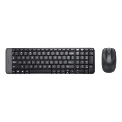 COMBO TECLADO Y MOUSE LOGITECH MK220 INALÁMBRICO | Samtecno