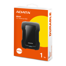 DISCO ADATA EXTER HD330 1TB 3.1 NEGRO