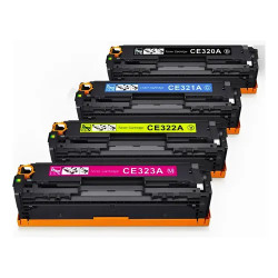 TONER HP CB540A CE320A CF210X GENERICO NEGRO