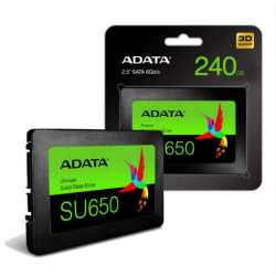 DISCO DURO ESTADO SOLIDO ADATA 240GB SSD SATA 2.5 SU650 3D